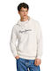 Sweatshirt with Hood Cream