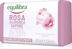 Equilibra Seifenriegel Mit Hyaluronsäure & Rosenwasser 100gr Equilibra Seifenriegel Mit Hyaluronsäure & Rosenwasser 100gr