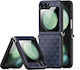 Dux Ducis Back Cover Synthetic Leather / Silicone Blue (Galaxy Z Flip6 / Z Flip7 FE)