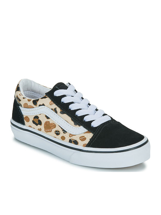 Vans Old Skool V Παιδικά Sneakers Μαύρα
