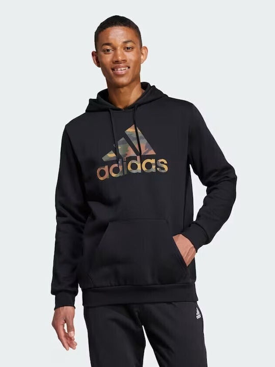 Adidas Men's Sweatshirt Jacket Black