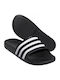 Adilette Slides Slides în Culoare Neagră