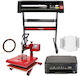 10 маски за лице Swing Heat Press Epson Printer Vinyl Cutter & Signcut Pro