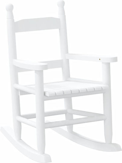 Kids Armchair White 36x46.5x57cm