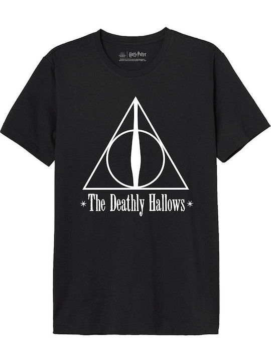 Cotton Division T-shirt Harry Potter Μαύρο Βαμβακερό