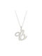 Goldsmith Necklace Monogram from Silver