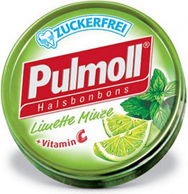 Pulmoll Lozenges Gluten-Free Lemon & Mint 45gr