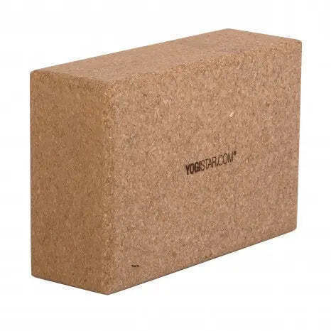 Yogistar Γιόγκα Props Block Big Cork Φελλός Διαστάσεις 22,5 × 15 × 7,5 Cm