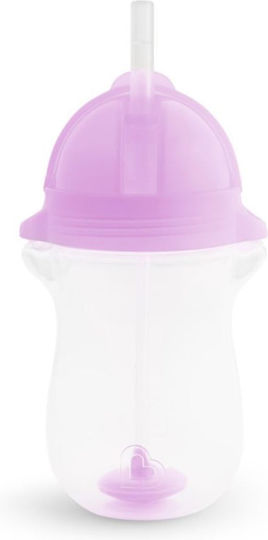 Munchkin Baby Cup Click Lock Plastic Purple 296ml for 12m+