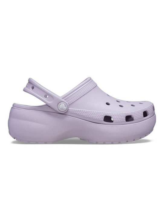 Crocs Classic Kinder Badeschuhe Lila