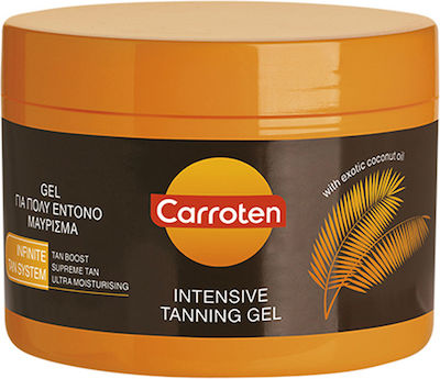 Carroten Intensive Tanning with Coconut Oil Gel Tanning for the Body with Color 150ml