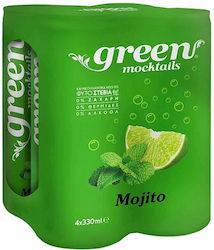 Green Cola Mocktails Mojito Andere Mojito mit Kohlensäure, Zuckerfrei 4x330ml