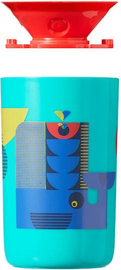 Tommee Tippee Παιδικό Ποτηράκι Easiflow 360 Lip Activated Cup από Πλαστικό Πράσινο 250ml για 12m+