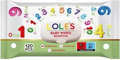 Lole's Baby Wipes 120pcs