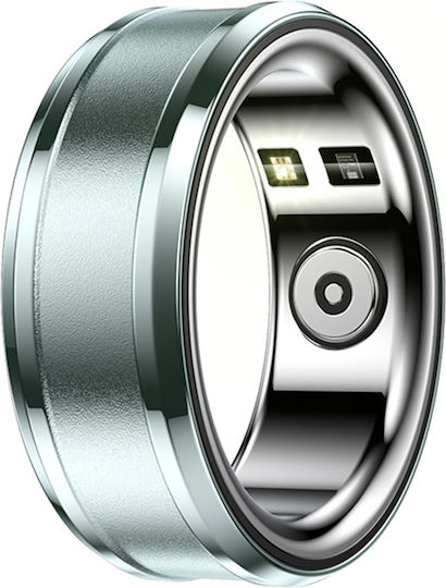 Techsuit R3 Smart Ring 19.8mm με Παλμογράφο Cyan