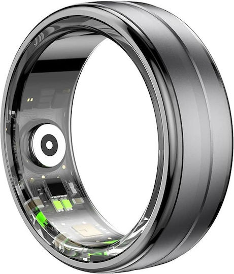 Techsuit R06 Inel Inteligent 19mm Negru