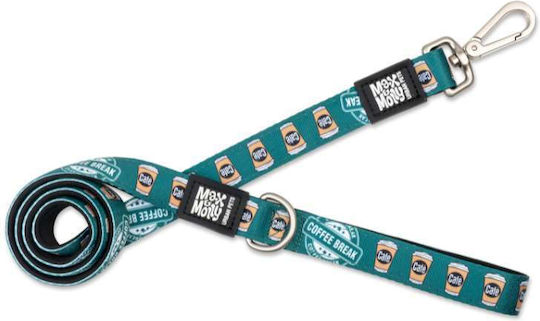 Max Molly Dog Leash Short Leash Coffee Break Small 1.5cm X 120cm