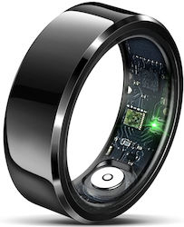 Techsuit R6 Smart Ring 20.6мм с Пулсомер Черно