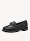 Δερμάτινα Γυναικεία Loafers σε Μαύρο Χρώμα