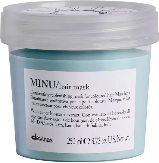 Davines Minu Μάσκα Μαλλιών για Διατήρηση Χρώματος 250ml