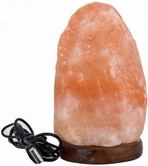 Salz Dekorative Lampe Himalaya-Salz Orange
