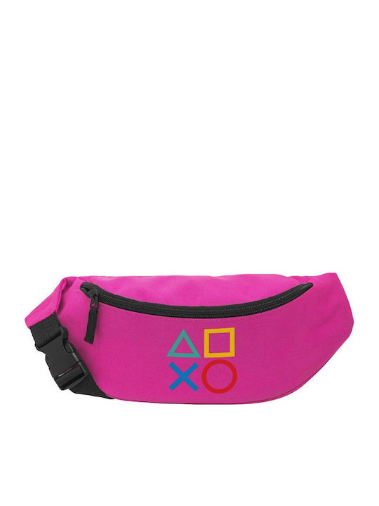 Koupakoupa Gaming Symbols Bum Bag Gürtel Rosa