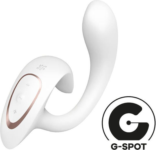 Satisfyer G for Goddess 1 Vibrator G-Spot with Remote Control 18.5cm White