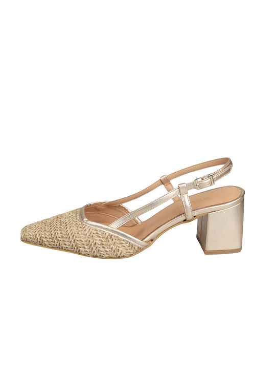 Bruni Beige Heels