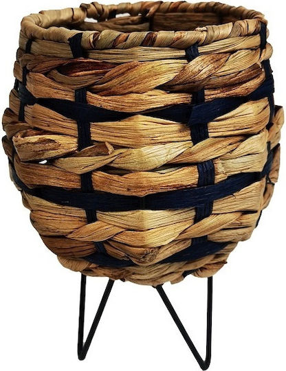 Espiel Laterne Korbweide Beige 17x23cm 1Stück