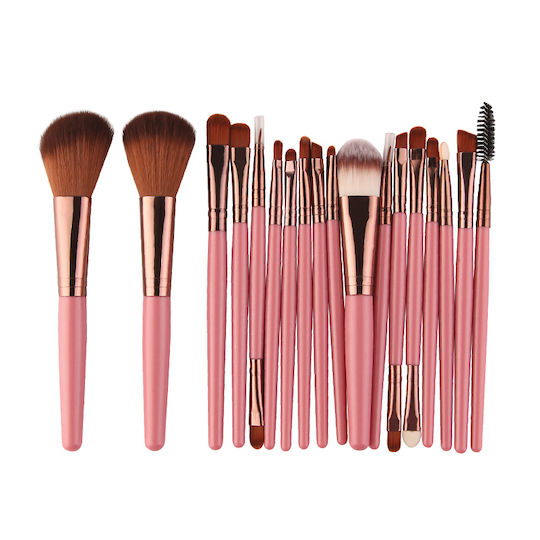 Maange Professionell Set mit Make-up-Pinseln aus synthetischem Haar 18Stück
