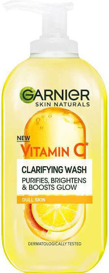 Garnier Skin Naturals Vitamin C Gel Καθαρισμού Προσώπου 200ml