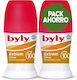 Byly Extrem Citrus Αποσμητικό σε Roll-On 2x50ml