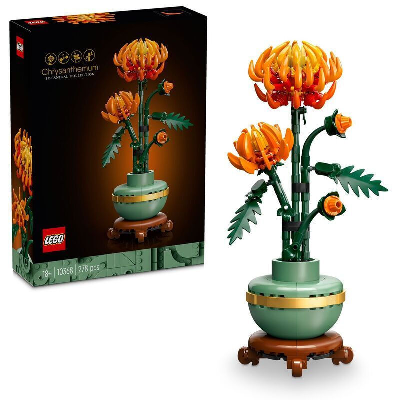 LEGO Botanical Collection Chrysanthemum Set για 18+ Ετών 278τμχ (10368)