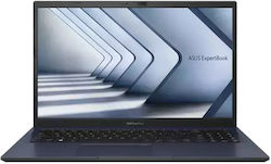 Asus ExpertBook B1 B1402CVA-GR53C3X 14" IPS FHD (Kern i5-1335U/16GB/512GB SSD/W11 Pro) Star Black (International English Tastatur)