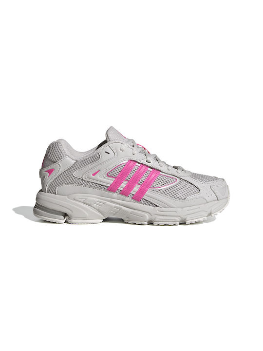 adidas gazelle silver green womens adidas Response CL in White main image 0