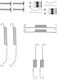Set Bremsbelag Zubehör Mazda 2 De Ate 03013793062
