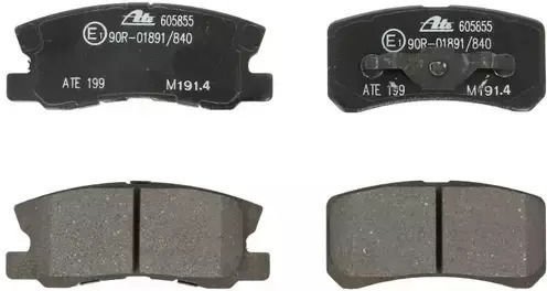 Plăcuțe de frână Mitsubishi Outlander II CW W Ate 13046058552