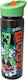 Graffiti Kids Water Bottle Minecraft Plastic 600ml