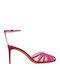 Fabric Sandals Fuchsia