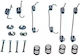 Комплект аксесоари за спирачни накладки Peugeot 108 Ate 03013792872