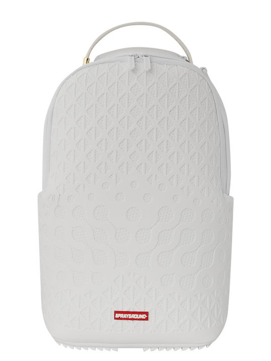 Sprayground School Bag Backpack Junior High-High School in White color