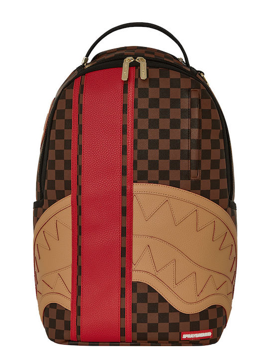 Sprayground School Bag Backpack Junior High-High School in Brown color