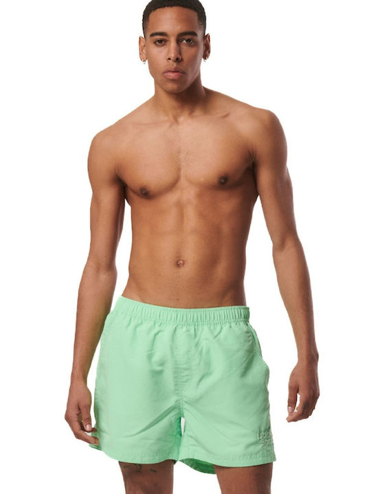 Body Action Swim Herren Badebekleidung Shorts GREEN