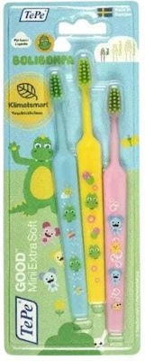 TePe Good Mini Extra Soft Kids Toothbrush 3pcs