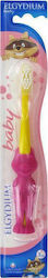 Elgydium Baby Kinderzahnbürste Fuchsia / Gelb