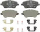 Brake Pads Ford Transit Courier Body Ate 13046027842