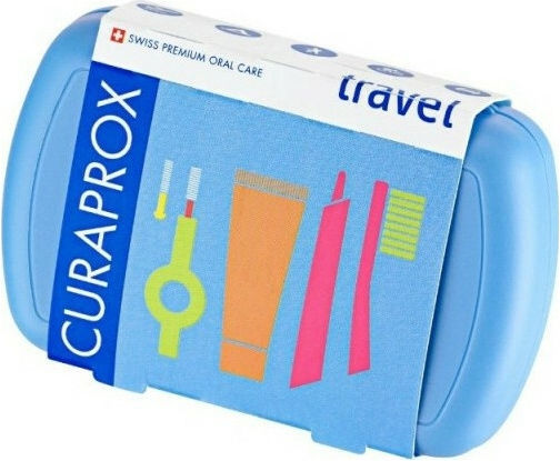 Curaprox Be You Manual Toothbrush Toothpaste 10ml & Toothbrush 1pc. & Interdental Brushes 2pcs. Blue 1pcs