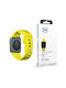 3MK Strap Silicone with Pin Yellow (Apple Watch 38/40/41/42mm)