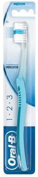 Oral-B Manual Toothbrush Medium White 123267 1pcs