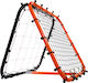 Liga Sport Double Ball-Rückholnetz für Fußballtraining 100x100cm